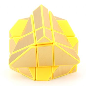 GhostCube Yellow Golden stickers Magic cube Puzzles Toys