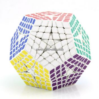 ShengShou 6x6x6 Megaminxcube Speed Cube  White