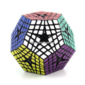ShengShou 6x6x6 Megaminxcube Speed Cube Black