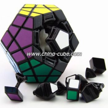 ShengShou Dodecahedron Megaminxcube Puzzle Speed Cube Black