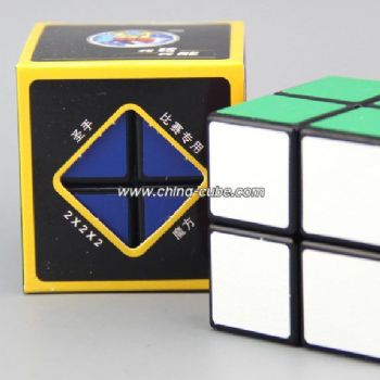 Sheng Shou 2x2x2 50mm Magic Cube Matte Stickers Black