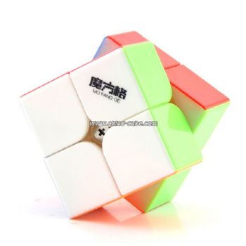 QiYi WuXia 2x2x2 Stickerless Speed Cube - Colorful