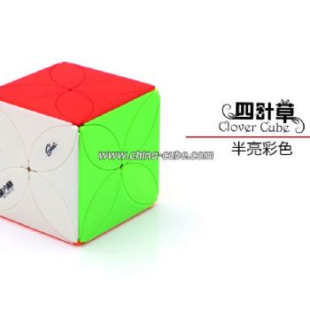 QiYi Mofangge Clover Cube Puzzle Toy - Stickerless