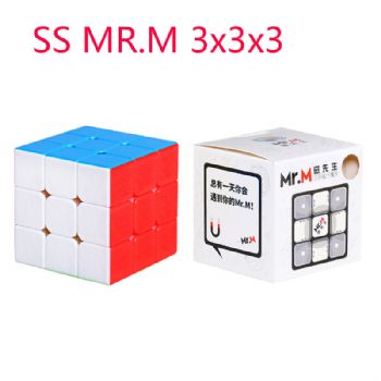 Shengshou MR.M 3x3x3 Magnetic Magic Cube Twisty Puzzle Toy