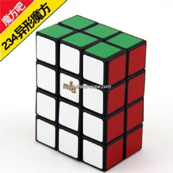 MF8 2x3x4 Cube Black TomZ & MF8 Full Function Puzzle Magic Cube Twist Puzzle Toy 2*3*4 Cube
