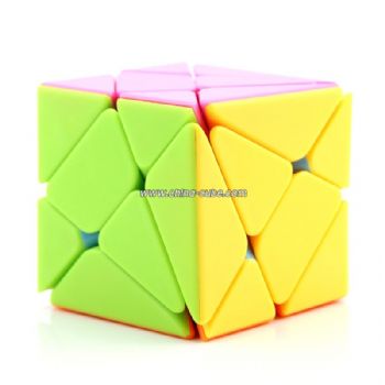 FanXin Axis Magic Cube Puzzle Stickerless color Twist Cubo Magico 3x3x3 Triangle Shape Twist Professional Educational Toys Games