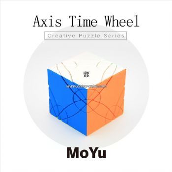 MoYu Axis Time Wheel Creative Magic Cube Puzzle Toys for Challenge - Colorful