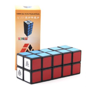 Witeden 1688Cube 2x2x5 I 立方体魔方 1688Cube 2x2x5 I Cuboid Cube Black