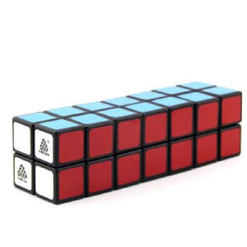 Witeden 1688Cube 2x2x7  立方体魔方 1688Cube 2x2x7  Cuboid Cube Black
