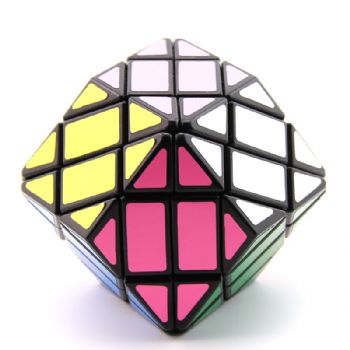 Lanlan Rhombic Dodecahedron Magic Cube Puzzle Black And White Learning&Educational Cubo magico Toys