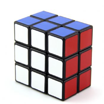 LANLAN 2X3X3 cube Black Magic cube Puzzle Toy