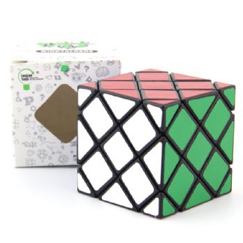 Lanlan  4x4x4 MasterSkew Cube Speed Magic Cube Puzzle Game Cubes Educational Toys