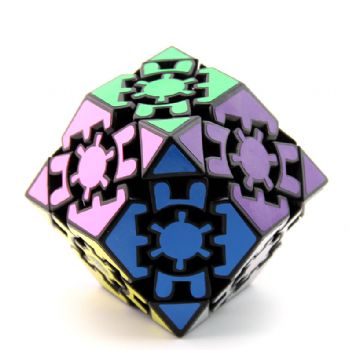 Lan Lan Gear Diamond Black Magic Cubes Puzzle Speed Cube Educational Toys Gifts for Kids Children
