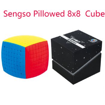 Sengso Pillowed 8x8 Magic Puzzle Cube Professional ShengShou 8x8 Bread Speed Cubo magico Speed Cube Educational Toys