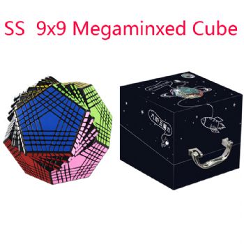 Shengshou 9x9 Megaminxed Cube 9x9x9 Dodecahedron cube shengshou Megaminxed 9x9 magic cube 12 sided Cubo Magico Puzzle Toys