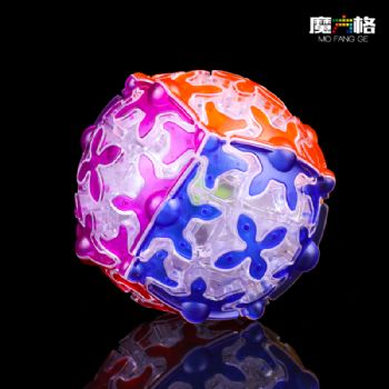 Qiyi Gear r Sphere Transparent qiyi gear Speed Cubes Professional Cubo Magico Educational Kids Toys